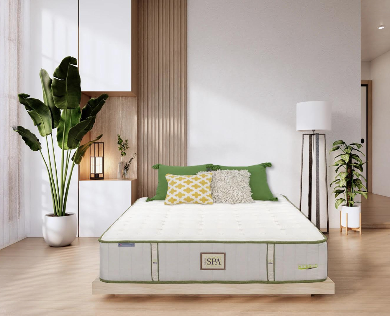 nature's spa oasis 13 queen mattress